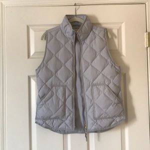 J. Crew Light Blue Vest Size M